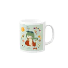 pop-popのPOP girl 『like』 Mug :right side of the handle