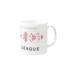 metro.og3 SHOPのREVERB LEAGUE season1 マグカップの取っ手の右面