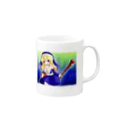 まっつん工房の名もなきシスター Mug :right side of the handle