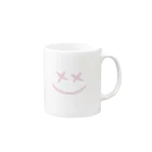 Sucre Soirのx)mile ピンク Mug :right side of the handle