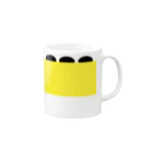 inko andの黄上の黒 Mug :right side of the handle