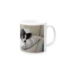 yamato113320のハッピー犬のハッピー Mug :right side of the handle