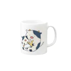 みずま動物園の親子うし Mug :right side of the handle