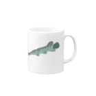 ハゲのの魚ボルグのトロピカルジャイアントガー デザイン Mug :right side of the handle