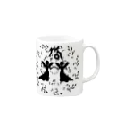 Satanicnの乙女座 Virgo  Mug :right side of the handle