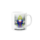 TOUGIENBU【公式グッズ】の闘技演武【公式グッズ】MGF24カリスマ歌姫ホリィ Mug :right side of the handle