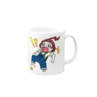 レゴ娘の踏んづけ Mug :right side of the handle