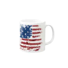 GRAPHICAのStars and Stripes Mug :right side of the handle