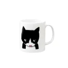 ウラガンのよこめねこ Mug :right side of the handle