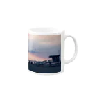 Blue SeaのSanta Monica Dreaming Mug :right side of the handle