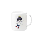 4の天使くん Mug :right side of the handle