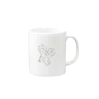 《 tumUri 》のtiny angel Mug :right side of the handle