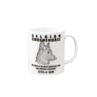 PLAQUE Mag StorieのBelgian Groenendael(PL16BG5001) Mug :right side of the handle