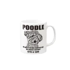 PLAQUE Mag StorieのPOODLE(PL16PO5001) マグカップの取っ手の右面