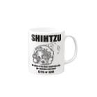 PLAQUE Mag StorieのSHIHTZU (PL16SZ5001) Mug :right side of the handle