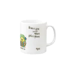 Rinockfarm(リノックファーム)のアマピヨさん Mug :right side of the handle