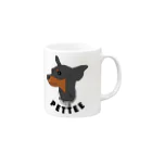 PetTee(ペッティー)のPetTeeグッズ Mug :right side of the handle