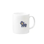 てぼのkawaii gorilla Mug :right side of the handle