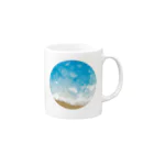 どんぶらこの海 Mug :right side of the handle