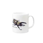 PLAQUE Mag StorieのDynastes granti (PL16DG5001) Mug :right side of the handle