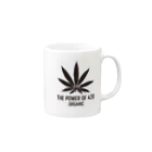 PLAQUE Mag StorieのThe Power of 420 TAG(PL16PF5002) Mug :right side of the handle