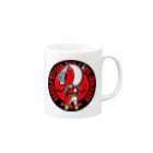 イバライガーストアの後姿 初代イバライガー Mug :right side of the handle