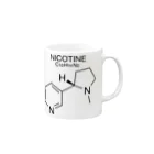 DRIPPEDのNICOTINE C10H14N2-ニコチン- マグカップの取っ手の右面