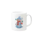 NoenoeMagicのスノーマリちゃん Mug :right side of the handle