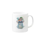 NoenoeMagicののほほんスノーマン Mug :right side of the handle