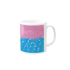 kawaii shopの季節のマグカップ　(春) Mug :right side of the handle