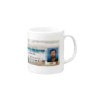 hidebohの黄色い弾丸免許証 Mug :right side of the handle