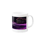 hi-chaのnight museum Mug :right side of the handle