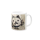 vientoのviento cat Mug :right side of the handle