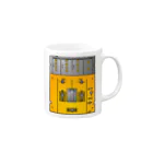 マジッククレヨンのDJミキサー DJ Mixer Mug :right side of the handle