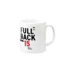 Play! Rugby! のPlay! Rugby! Position 15 FULLBACK Mug :right side of the handle