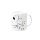 ぷくたん(旧ムスカを愛するVIPPER)のピーヤくん Mug :right side of the handle