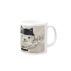 vientoのviento catぱっつん Mug :right side of the handle