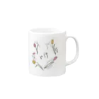 Mandaのtulip Mug :right side of the handle