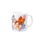 あやるの桜東錦たち Mug :right side of the handle