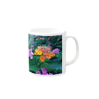 戸田あさっきゅんの夏の朝の花 Mug :right side of the handle