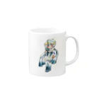 みかがみのアイとザネリ デフォルメ Mug :right side of the handle