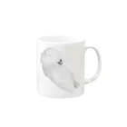 おうむグッズのタイハクオウム Mug :right side of the handle