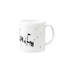 hokuro03のlove ＆ free（星に願いを） Mug :right side of the handle