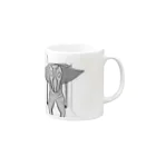 KoiKeの怪獣-2 Mug :right side of the handle