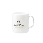 purewhitejuniorのClub Right Handのアイテムたち Mug :right side of the handle