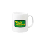 FIELDCULTUREのマグカップ/ Green Mug :right side of the handle