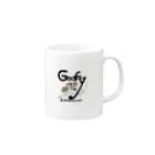 Goofyのグーフィーちゃん Mug :right side of the handle