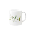 しの原しのの水草のお花 Mug :right side of the handle