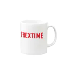 グラフィンのFREXTIME フレックスタイム Mug :right side of the handle