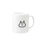 ゆるねこちゃんズのゆるねこちゃん【黒】 Mug :right side of the handle